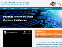 Tablet Screenshot of pntmarketingservices.com